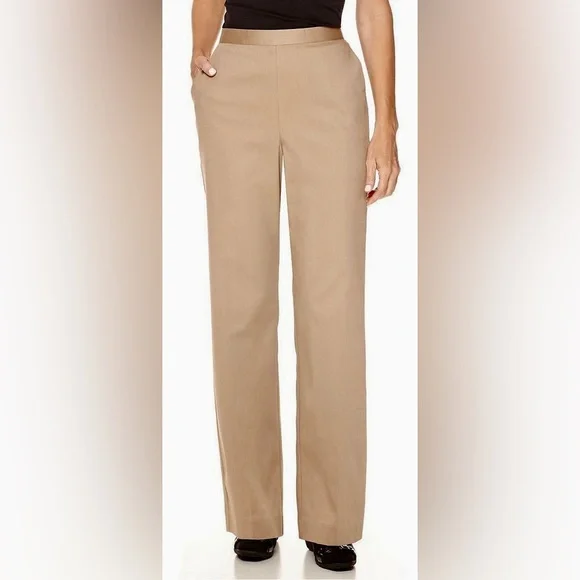 alfred dunner pull on pants short